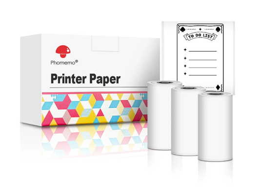 Printer Bud® Adhesive Thermal Paper 3 Pack